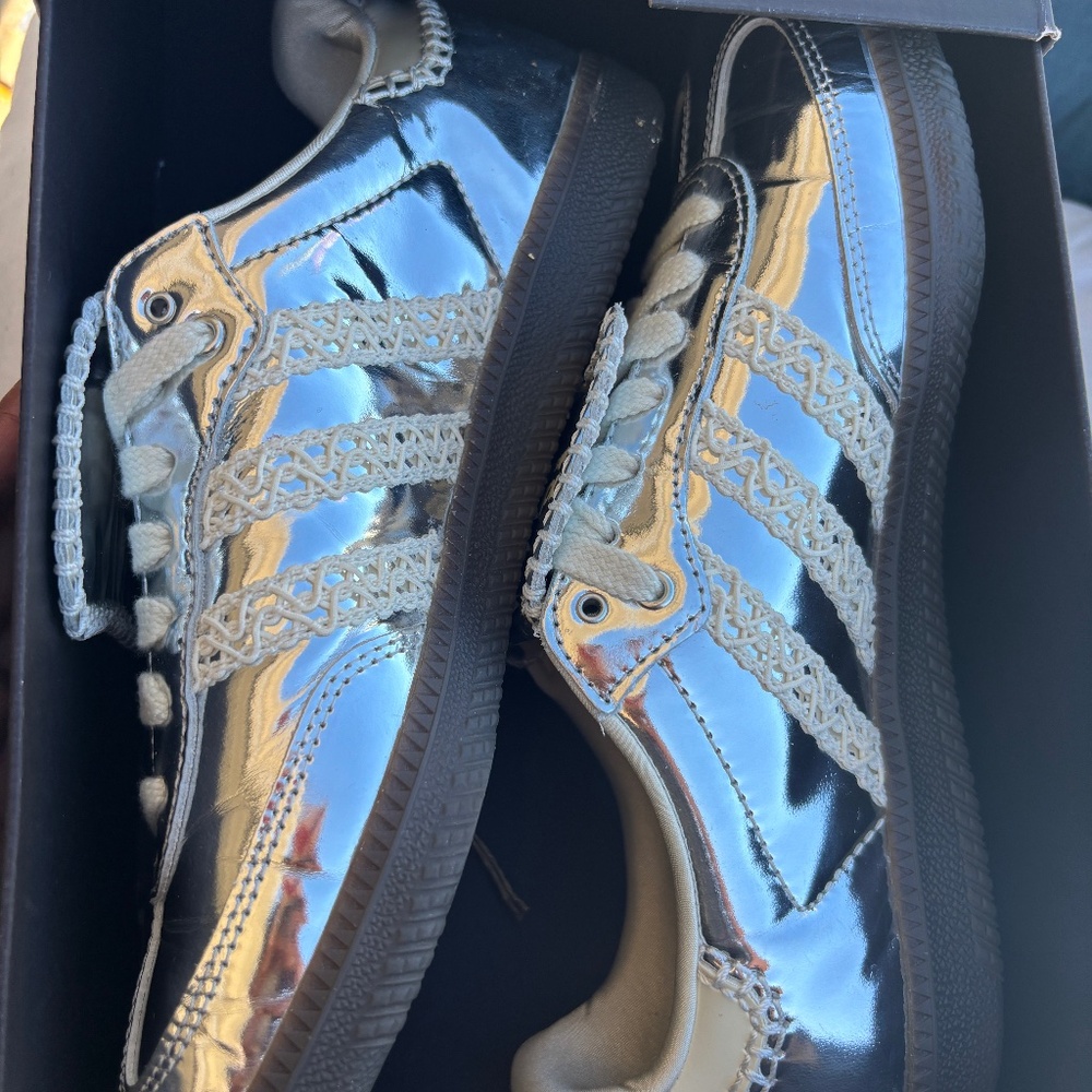 Wales Bonner x adidas Samba 'Silver Metallic'